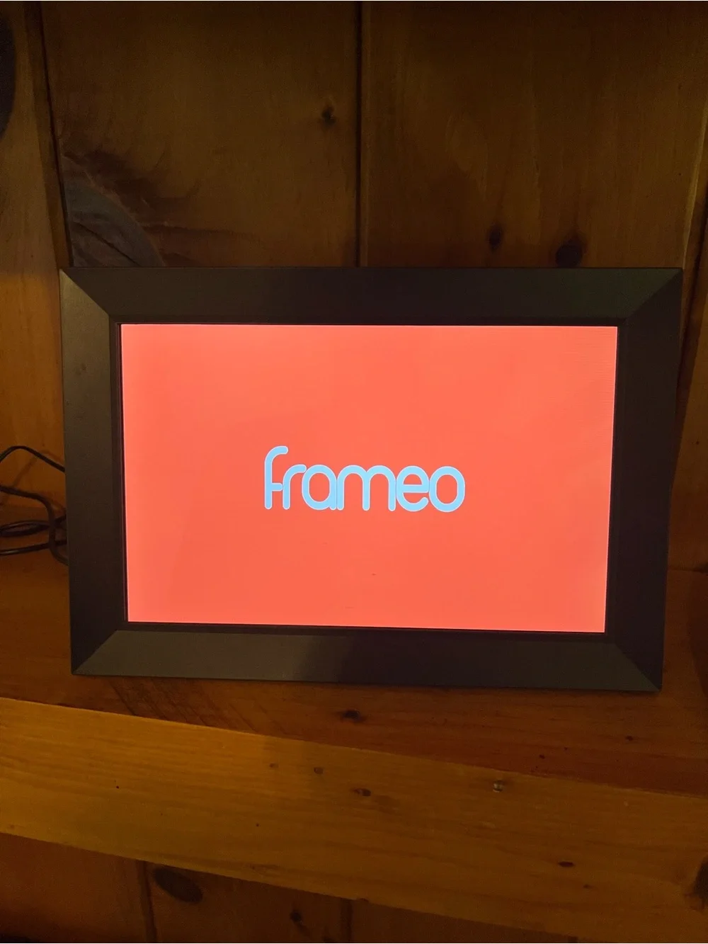 10” digital photo slideshow